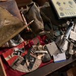 30-War-Military, German, Knifes, Helmet, Swastika